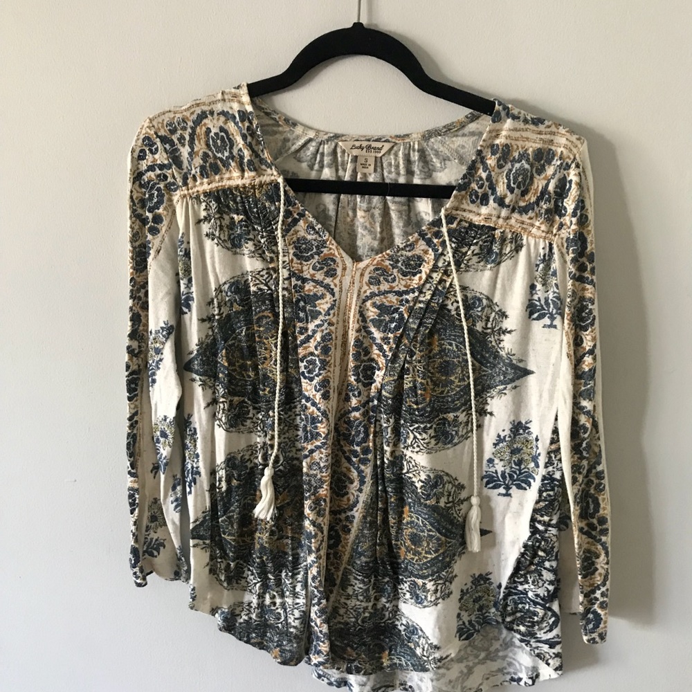 Lucky Brand 3/4 sleeve
